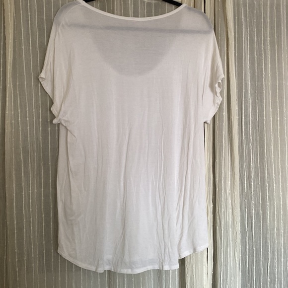 Smart Set White T-shirt, Size XL - Picture 4 of 4